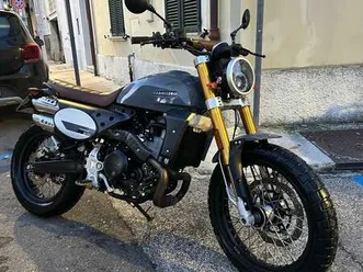 fantic caballero 500 scrambler deluxe grigio