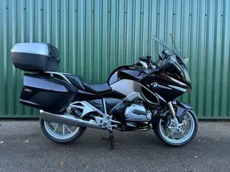bmw r1200rt le 2014 ebony black 32k full bmw history full luggage radio