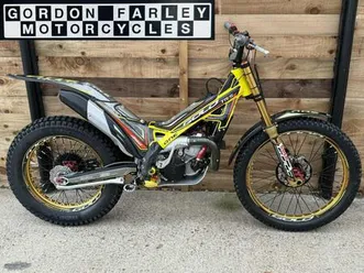 2019 trs 250 gold trials bike. road registered trials bike