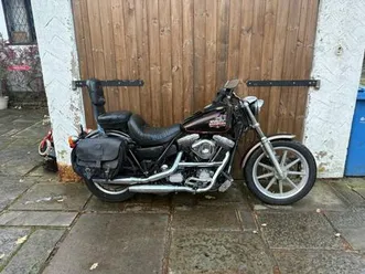 harley-davidson 1988 fxrs lowrider classic american cruiser