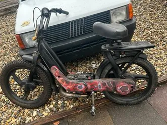 piaggio ciao sì bravo ohne auspuff !!