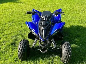 quad yamaha yfm90 niebieski szczecin centrum