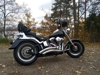 harley fat boy piękny orzesze zazdrość