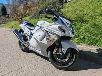 suzuki gsx 1300 r hayabusa abs, 5700 km - white ice blue 2010
