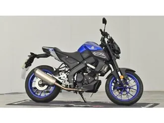 2021 yamaha mt-125 125 euro 4 naked petrol manual