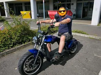 e-chopper, eyecatcher, 60 v/45 ah, 80 km, winterpreis!