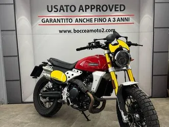vendo fantic motor caballero 500 scrambler (2021 - 23) usata a roma (codice 9895477) - moto.it