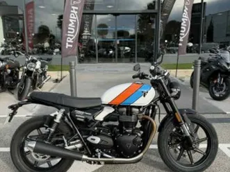 triumph speed twin 900 2025 900 cm3 | moto routière | 290 km | blanc | 83600 frejus