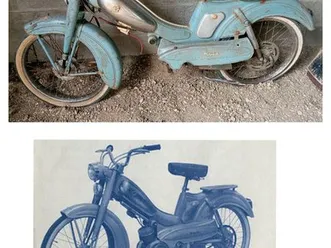 motobecane blue av88 premier modèle