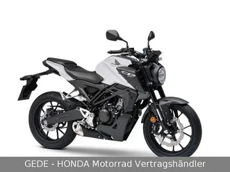 honda cb 125 r *weiß*5 zoll tft*wenig km!*