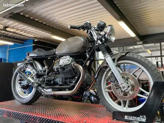 café racer sur base moto guzzi v65