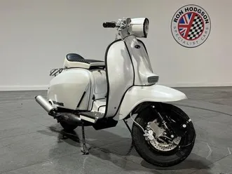 1964 lambretta li white rocket il missile bianco dl custom unlisted petrol manual
