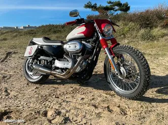 harley-davidson 883l tracker – 2007 – 18 500 km – préparation sur mesure