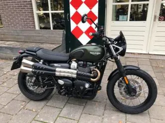 triumph street scrambler abs (bj 2019) — motoren | triumph — marktplaats