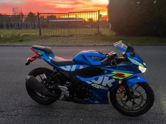 suzuki gsx-r 125 - tiefergelegt, nach unfall