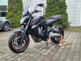 honda cb cb650f,a2,film benzyna 48km