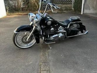 harley davidson softail deluxe chicano umbau