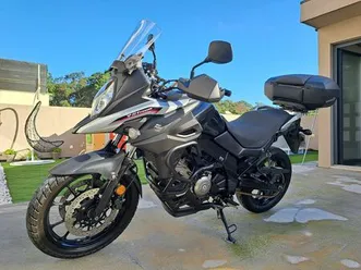 suzuki v-strom 650 - reservada baguim do monte