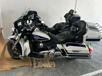 harley-davidson electra glide blu/azzurro