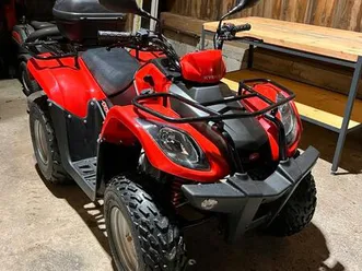 kymco mxu 150 quad mit topcase