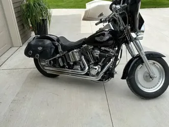 $8000. 2000 harley davidson fatboy 1450 cc