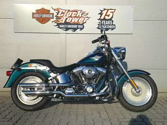 fat boy flstfi mit screamin eagle auspuff