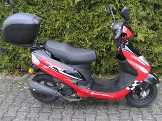 mofaroller 25km/h alpha motors city leader ty50qt - 29d roller