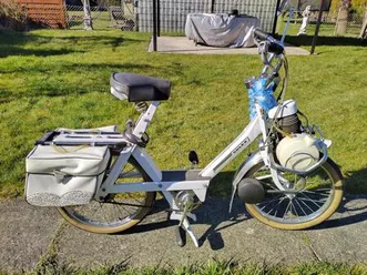 solex/ velosolex 5000, bj.1974, weiß, restauriert, mit abe