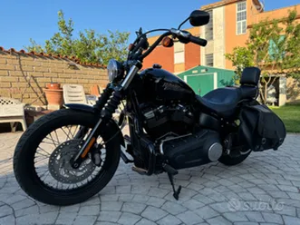 harley davidson softail street bob 107 vivid black