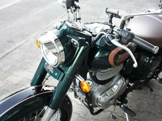 royal enfield 350 classic halcyon green