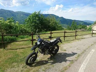 yamaha wr 125 x blu/azzurro