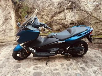 yamaha tmax 530 dx 2018 bleu mat