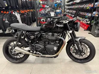 speed twin 1200 - abs - année 2024 - noire - 8122 kms - triumph