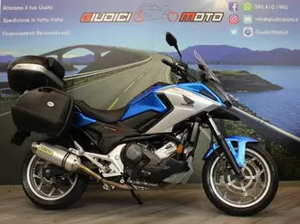 honda nc 750 x dct abs - 2018 -km 51924 blu/azzurro