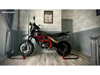 ducati scrambler desert sled série numérotée 800 ex « fasthouse » état neuf