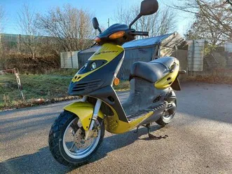 suzuki katana ay50, reifen neu, technisch top