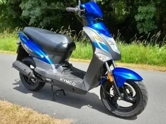 kymco agility 50 4t- blauw kenteken — scooters | kymco — marktplaats
