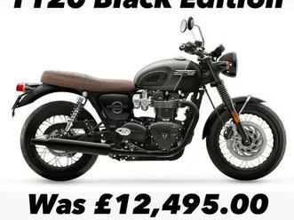 triumph bonneville t120 black
