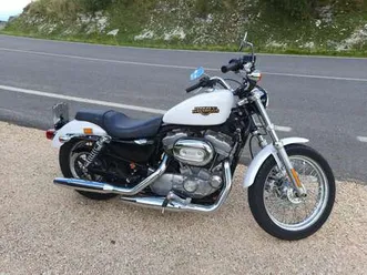 harley-davidson superlow 883 bianco