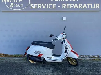 gebrauchtroller vespa gts 300 hpe abs racing sixties - wie neu!