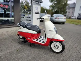 ⭐peugeot django classic in dragonred&milkywhite sofort lieferbar