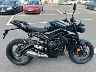 triumph street triple r weiß &schwarz