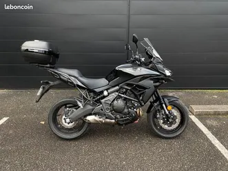 kawasaki versys 650 abs 2025 noir pack top case permis a2 35kw