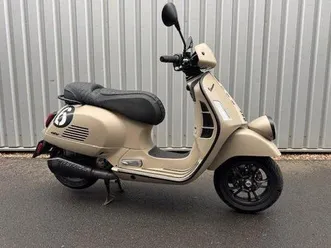 vespa gtv 300 beige e5 mit remus sportauspuff