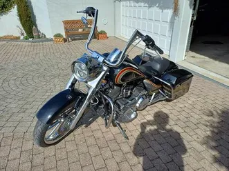 sehr gepflegte harley road king 103 motor-alles eingetragen