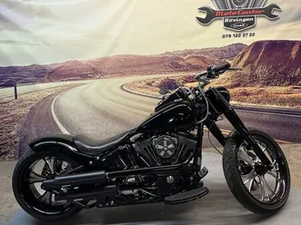 harley-davidson flstf fat boy black unikat ab mfk ab 15999.0