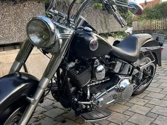 harley davidson flstfi mit jekyll & hide komplettanlage