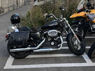 harley davidson sportster xl 1200 cb limited abs +hd zubehör
