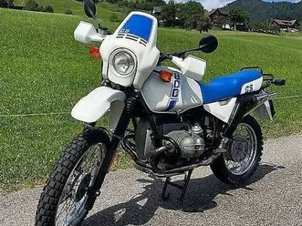 bmw r80 gs alpine weiss - 1990