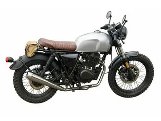 einmalige custom brixton bx 125 scrambler